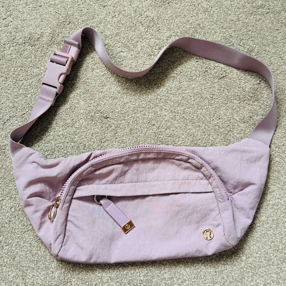 Lululemon Athletica Light Purple Crossbody Bag